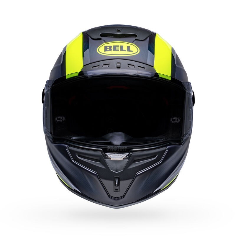 Bell Race Star Flex DLX Carbon Fiber Helmet - TANTRUM 2 Matte Blue